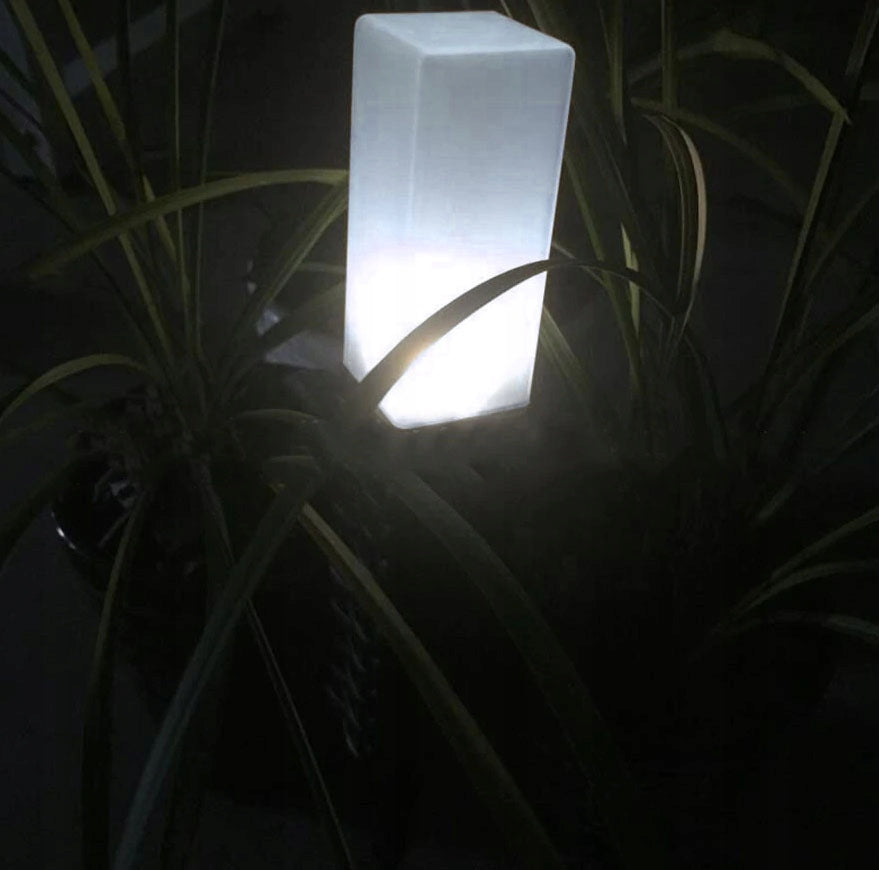 Sodo šviestuvai su saulės baterija - stulpeliai  P-302 17cm 1vnt