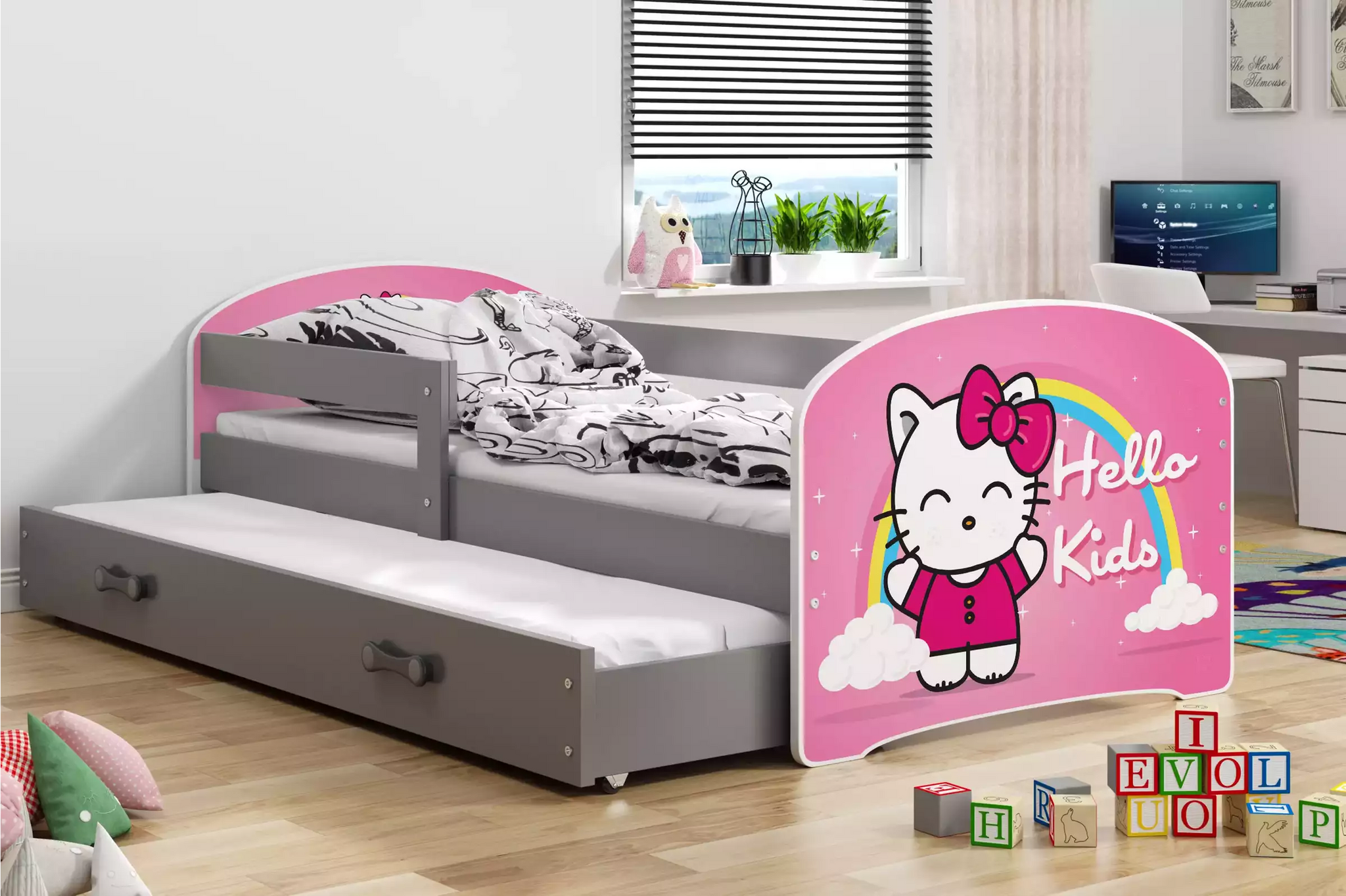 Vaikiška lova Hello Kids 80 x 160