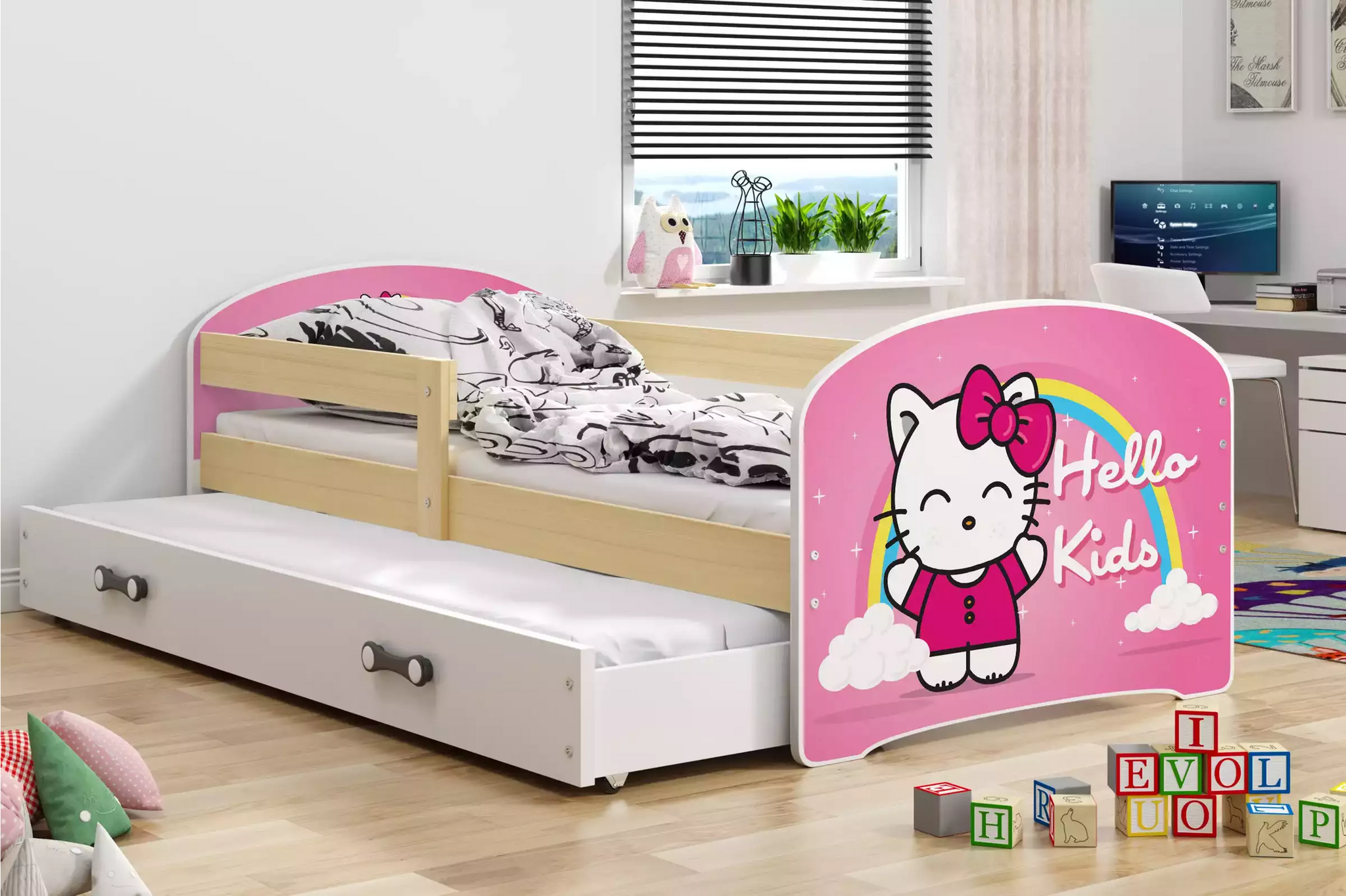 Vaikiška lova Hello Kids 80 x 160
