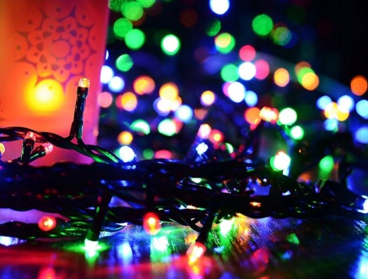 Elektrinė girlianda 1000 LED