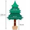 Dirbtinė Kalėdų eglutė 220cm 100% PE