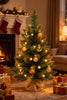 50cm Dirbtinė Kalėdų eglutė su papuošimais ir LED girlianda