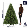 Dirbtinė Kalėdų eglutė PVC 180cm. KADAX PREMIUM