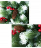 210cm PE+PVC Dirbtinė Kalėdų eglutė