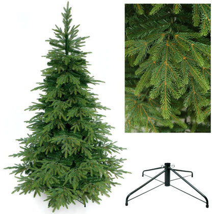 220 cm PE+PVC Dirbtinė Kalėdų eglutė