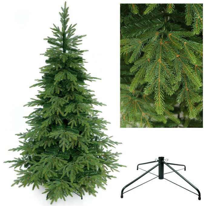 220cm PE+PVC Dirbtinė Kalėdų eglutė