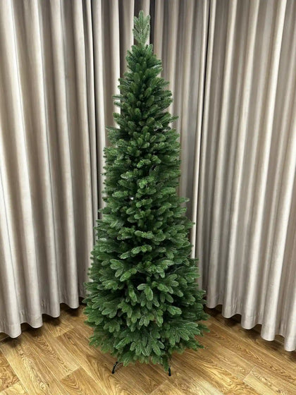 210 cm 100% PE Slim Dirbtinė Kalėdų eglutė