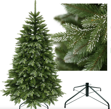 220cm Dirbtinė Kalėdų eglutė Kaukazo eglė PVC + PE