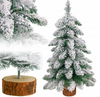 60cm Dirbtinė Kalėdų eglutė su sniego efektu PVC