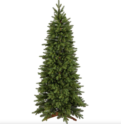 250cm Siaura PE/PVC Dirbtinė Kalėdų eglutė