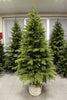 220cm 3D 100% PE Dirbtinė Kalėdų eglutė su kamienu