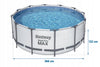Bestway baseinas 366 x 120cm 10250litrai