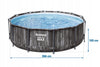 Bestway baseinas 366 x 100cm 9150 litrai