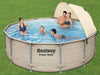 Bestway POWER STEEL - 21W1 baseinas 396x396x107 cm 11133 litrai