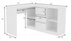Rašomasis stalas EURO MEBLE 122 x 45 x 77cm