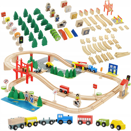 Medinis komplektas LandToys 92 vnt.