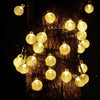 Girlianda 20xLED GLOW BALLS su saulės baterija