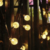 Girlianda 20xLED GLOW BALLS su saulės baterija