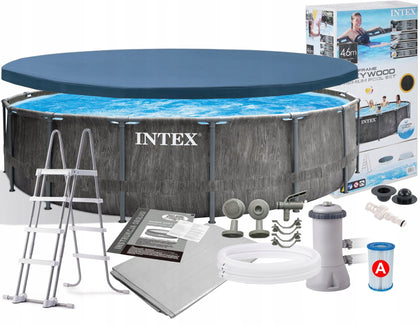 Intex Apvalus karkasinis baseinas  457 x 457 x 122cm 16805 litrai