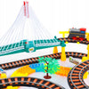 Elektrinis traukinys su bėgiais ir Automobilių lenktynių trasa Kinderplay
