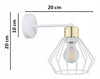 Sieninis šviestuvas Light Loft E27 60W