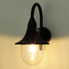 Sieninis lauko šviestuvas Kwazar Luminaire Milano 9374 juodas