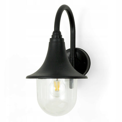 Sieninis lauko šviestuvas Kwazar Luminaire Milano 9374 juodas