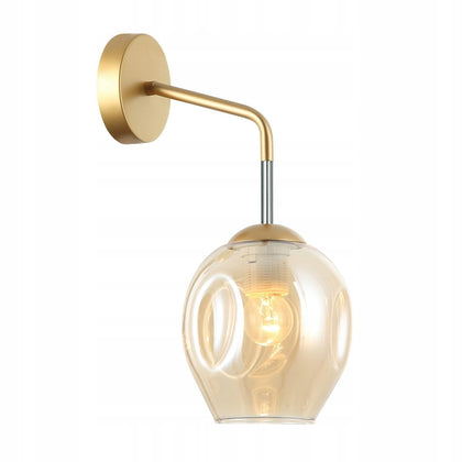 Sieninis šviestuvas Italux Borgo WL-30843-1 GD + AMB