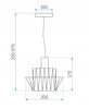Pakabinamas šviestuvas Toollight Vintage