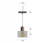 Pakabinamas šviestuvas Toollight Cali