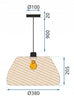 Boho Pakabinamas šviestuvas Toollight