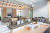 Modernus pakabinamas šviestuvas Light Home Elegance tamsiai pilka-juoda