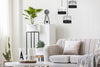 Modernus pakabinamas šviestuvas Light Home Elegance tamsiai pilka-juoda