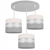 Modernus pakabinamas šviestuvas Light Home Elegance tamsiai pilka-juoda