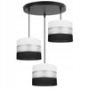 Modernus pakabinamas šviestuvas Light Home Elegance tamsiai pilka-juoda