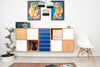 Modernus pakabinamas šviestuvas Light Home Elegance tamsiai pilka-juoda