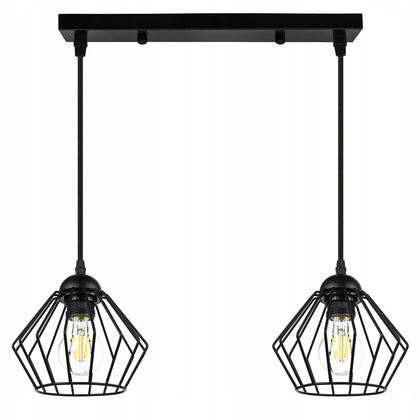 Pakabinamas šviestuvas Ledlux LX-1046 juodas