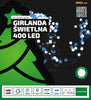 400 LED lempučių su laikmačiu