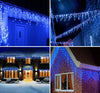 250 LED Kalėdine girlianda varvekliai