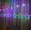 138 LED girliandų užuolaidos, Žvaigždės