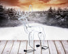 LED šiaurės elnias 80x97x42cm