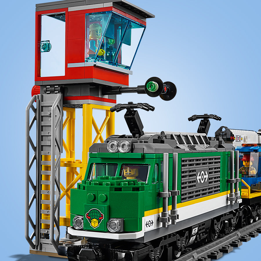 LEGO City krovininis traukinys 6+