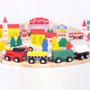 Medinis traukinys LandToys