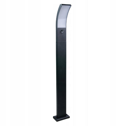 LED sodo šviestuvas - stulpas 100cm su judesio davikliu