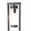 Apšvietimo stulpas Polux E27 50 cm juodas IP44