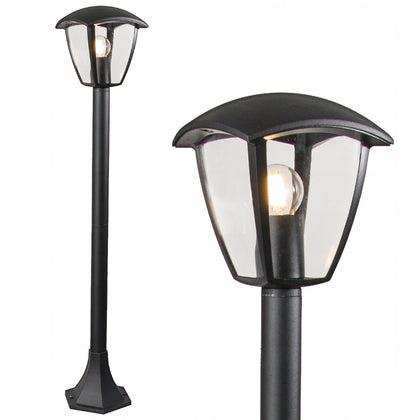 Sodo žibintas BLACK LED E27