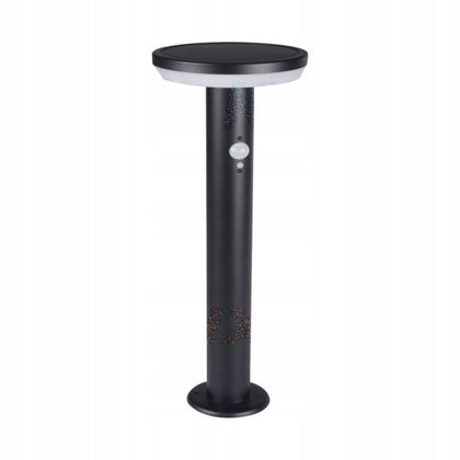 Apvalus sodo stulpas su integruotu LED šaltiniu 50 cm su baterijomis