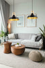 Pakabinamas šviestuvas SmartLED Wood juoda