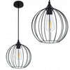 Pakabinamas šviestuvas Loft RETRO BLACK