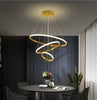 Krislamp Ring pakabinamas šviestuvas su integruotu baltu LED šaltiniu